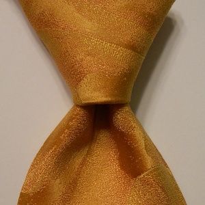 TED BAKER London Men's Silk Necktie Yellow EUC